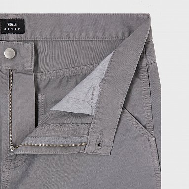 Брюки Edwin Delta Work Pant, цвет серый, артикул I033447.2LC.GD
