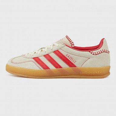 Кроссовки adidas Originals Gazelle Indoor W бежевый, артикул JS1402
