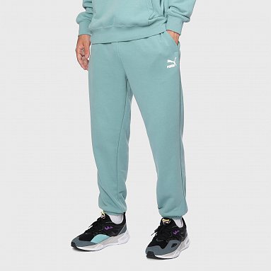 Брюки Puma Classics Relaxed Sweatpants голубой, артикул 535058-50