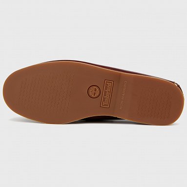 Мокасины Timberland 2 Eye Classic Boat, цвет бордовый, артикул TB0250772141