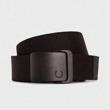 Ремень Fred Perry Plain Webbing Belt черный, артикул BT2248-102