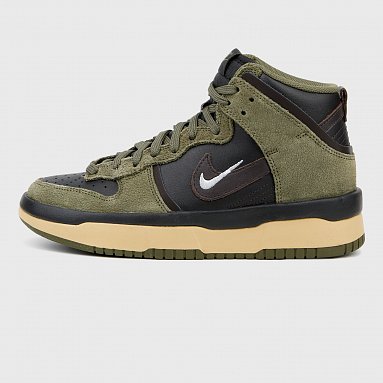 Кроссовки Nike Dunk High Up W зеленый, артикул DH3718-200