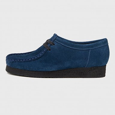 Ботинки Clarks Originals Wallabee синий, артикул 26173243