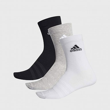 Носки Adidas Light Crew 3PP , артикул DZ9392