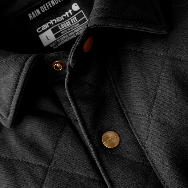 Куртка Carhartt Heavyweight Quilted Snap Front Shirt Jacket - фото 1