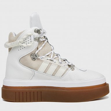 Кроссовки adidas Originals Super Sleek Boot x Ivy Park, цвет белый, артикул GX2782
