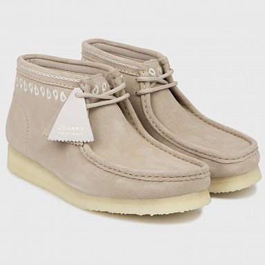 Ботинки Clarks Originals Wallabee Boot, цвет бежевый, артикул 26171993