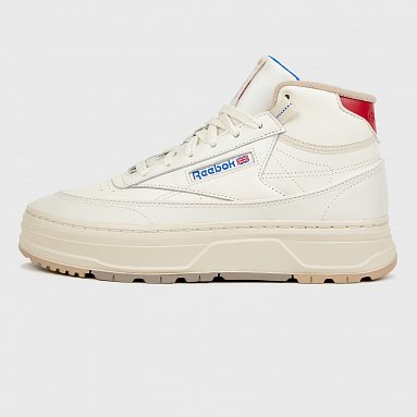 Кроссовки Reebok Club C Geo Mid бежевый, артикул GZ4935