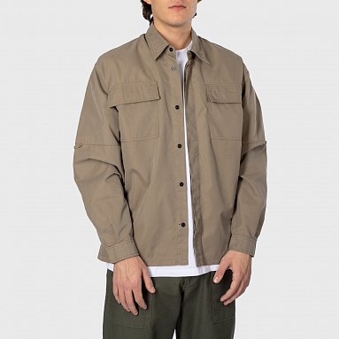 Рубашка Edwin Ability Shirt Ls, цвет бежевый, артикул I031074.1AO.67