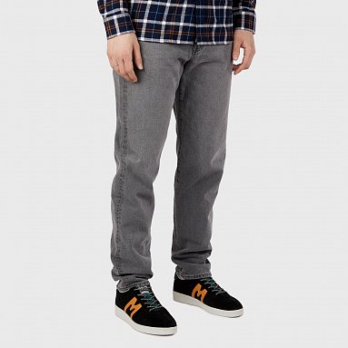 Мужские джинсы Edwin Loose Tapered Kaihara Right Hand Black Denim 13oz серый, артикул I032064.89.JS