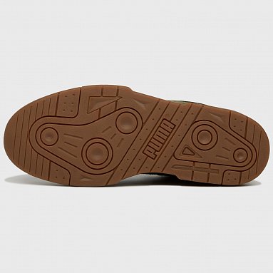 Кроссовки Puma Slipstream Suede, цвет зеленый, артикул 387547-03