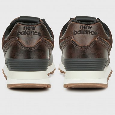 Кроссовки New Balance 574, цвет коричневый, артикул W574HM/B