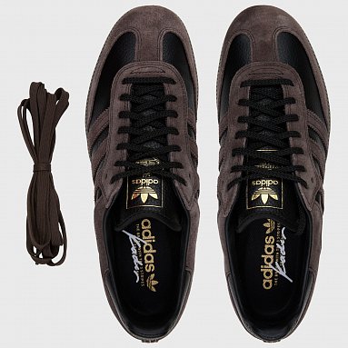 Кроссовки adidas Originals x Kader Sylla Samba Adv, цвет коричневый, артикул IF9235