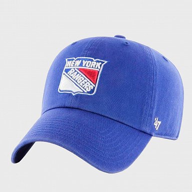 Бейсболка '47 Brand Clean Up New York Rangers синий, артикул H-RGW13GWS-NYB