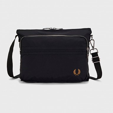 Сумка Fred Perry Brentham Cross-Body Bag черный, артикул L2178-102