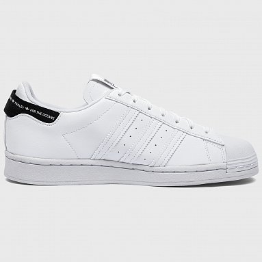 Кроссовки adidas Originals Superstar X Parley , цвет белый, артикул GV7610