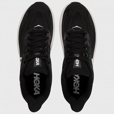 Кроссовки Hoka One One Clifton 10, цвет черный, артикул 1162030-BWHT