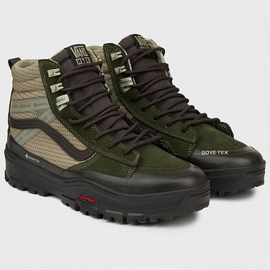 Кеды Vans SK8-Hi Gore-Tex Insulated, цвет зеленый, артикул VN000DARF871