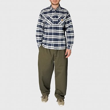 Брюки Carhartt Wip Marv Pant, цвет зеленый, артикул I033129.41.06