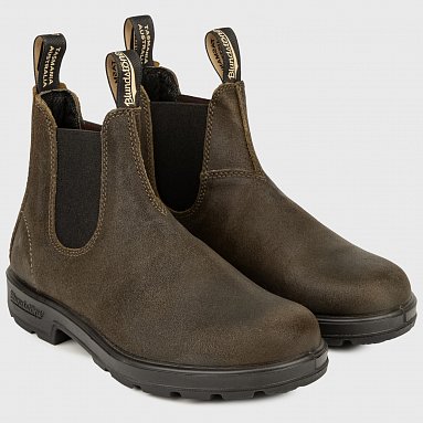 Ботинки Blundstone 1615 Originals Suede Boots, цвет зеленый, артикул 1615-DO