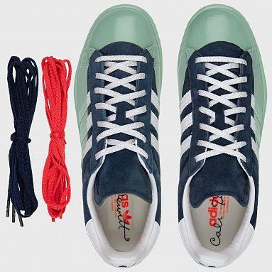 Кроссовки adidas Originals x Cali Thornhill Dewitt Campus 80s, цвет синий, артикул IG3142