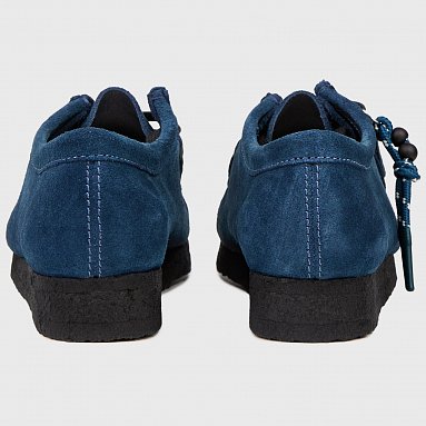 Ботинки Clarks Originals Wallabee Wmns, цвет синий, артикул 26173243