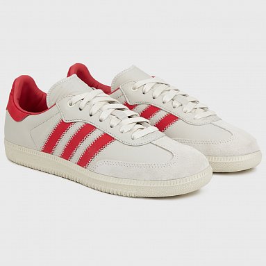 Кроссовки adidas Originals x Pharrell Williams Humanrace Samba, цвет бежевый, артикул ID9066