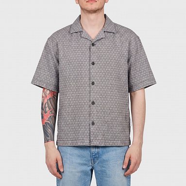 Рубашка Edwin Saga Shirt SS серый, артикул I036561.0D2.67