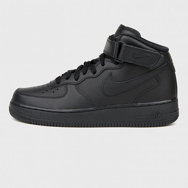 靴 NIKE Air Force 1 Black 25,5cm Кроссовки Nike Air Force 1 Mid '07 CW2289-001 — Black/Black | Campio