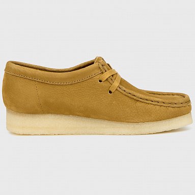 Ботинки Clarks Originals Wallabee Wmns, цвет коричневый, артикул 26169923