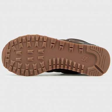 Кроссовки New Balance 574, цвет коричневый, артикул W574HM/B