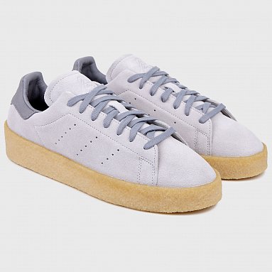 Кроссовки adidas Originals Stan Smith Crepe, цвет серый, артикул FZ6440