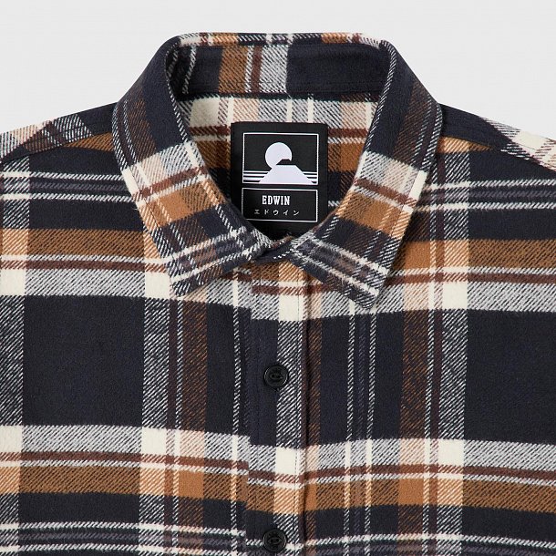 Рубашка Edwin Sebastian Shirt Ls - фото 3