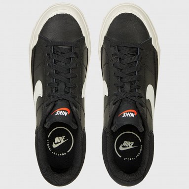 Кроссовки Nike Court Legacy Lift W, цвет черный, артикул DM7590-001