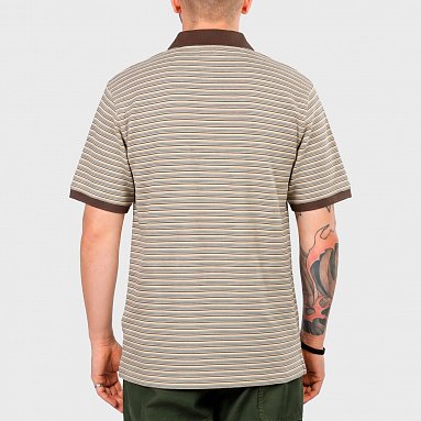 Поло Carhartt Wip S/S Dion Polo, цвет бежевый, артикул I036306.3L9.XX
