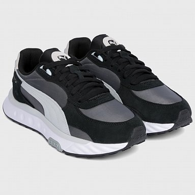 Кроссовки Puma Wild Rider Rollin, цвет черный, артикул 381517-02