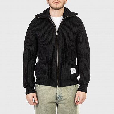Свитер Edwin Gary Zipped Cardigan черный, артикул I034133.89.67