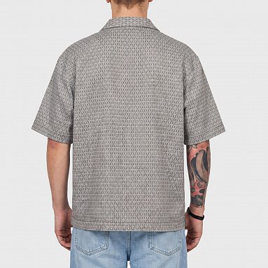 Рубашка Edwin Saga Shirt SS, цвет серый, артикул I036561.0D2.67