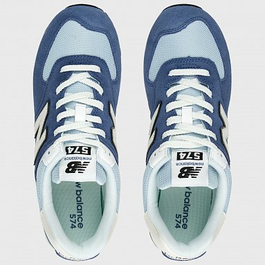 Кроссовки New Balance 574, цвет синий, артикул U5747JD/D