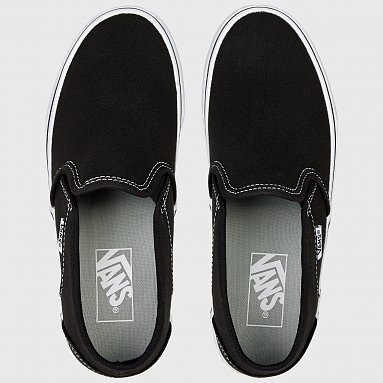 Кеды Vans Asher Platform Wmns, цвет черный, артикул VA3WMM3SY