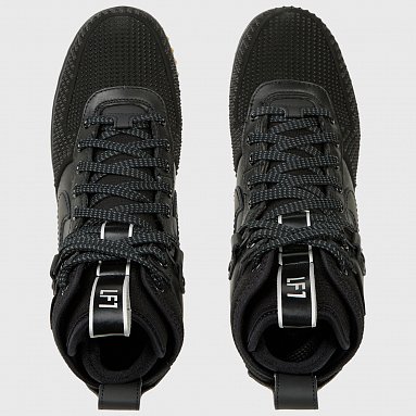 Кроссовки Nike Lunar Force 1 Duckboot, цвет черный, артикул 805899-003