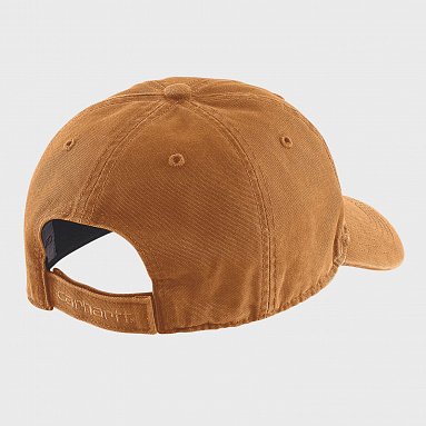 Бейсболка Carhartt Canvas Cap, цвет коричневый, артикул 100289-211