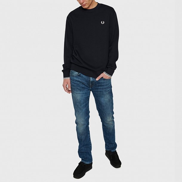 Свитшот Fred Perry Crew Neck Sweatshirt - фото 2