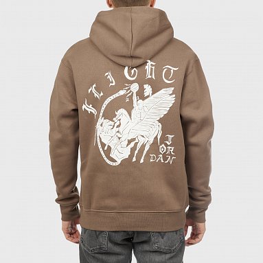 Толстовка Jordan Artists Series Pullover Hoodie, цвет бежевый, артикул DV7571-274
