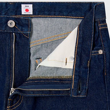 Мужские джинсы Edwin Regular Straight Kaihara Pure Indigo Openend Denim 12.5oz, цвет синий, артикул I035086.01.7K