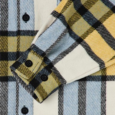 Рубашка Edwin Jowen Overshirt Ls, цвет желтый, артикул I032578.1WQ.67