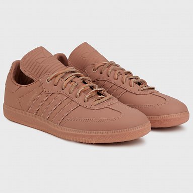 Кроссовки adidas Originals x Pharrell Williams Humanrace Samba, цвет бежевый, артикул IE7290