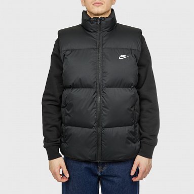 Жилет Nike Sportswear Club Primaloft, цвет черный, артикул FB7373-010
