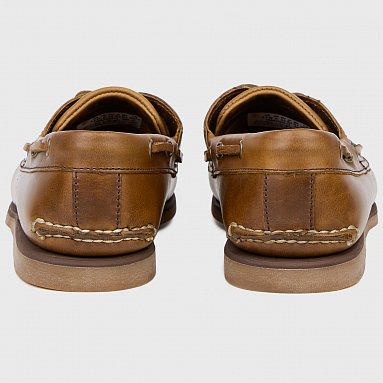 Мокасины Timberland 2 Eye Classic Boat, цвет коричневый, артикул TB0A232XF741