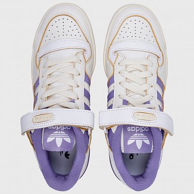 Кроссовки adidas Originals Forum 84 Low W, цвет бежевый, артикул HQ4375